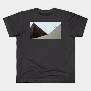 Lines Angles And A Little Artsy Topping Kids T-Shirt